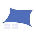 thumbnail image 1 of Vela de sombra solar Zulema Toldo Canopy 98% Block Lona Azul, 1 of 8