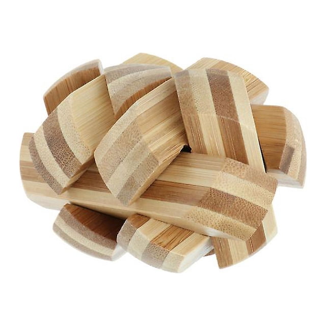 1 rompecabezas 3D de madera.