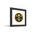 thumbnail image 4 of Gallery Pops NBA Denver Nuggets - Primary Logo Wall Art, Black Framed Version, 12" x 12", 4 of 5