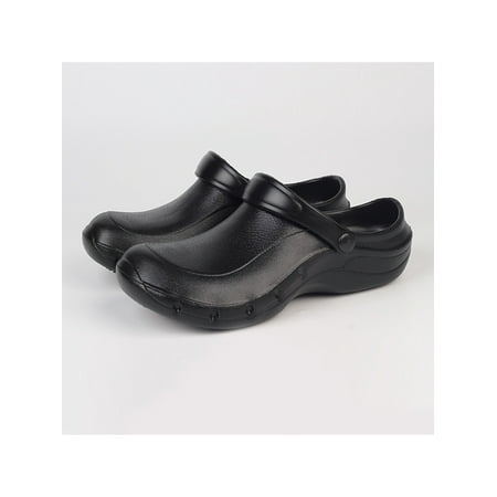

SIMANLAN Chef Shoes For Men Slip Oil Water Resistant Women Clog Slippers Garden Kitchen Shoes