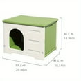 thumbnail image 3 of 1pc Four Seasons Universal Windproof And Rainproof Dog Nest, Cat Outdoor Nest, 3 of 5