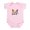 Petal Pink, variant on CafePress - Colorful Corgi Puppy Body Suit - Baby Light Bodysuit, Size Newborn - 24 Months