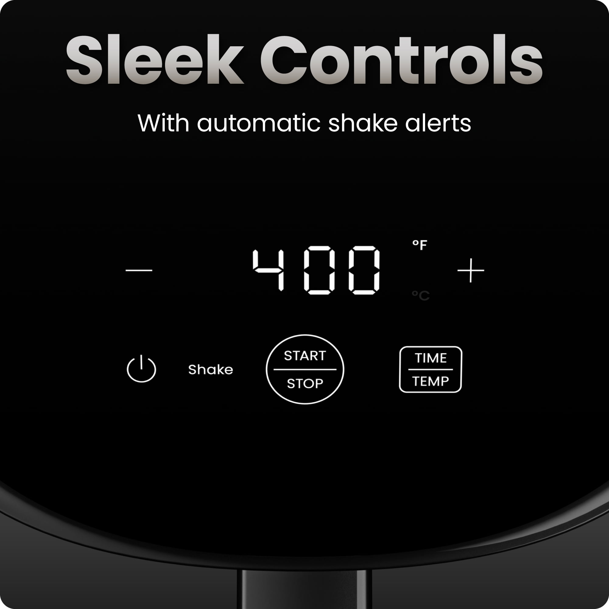 Chefman TurboFry 2-Quart Digital Air Fryer, Compact Design for Quick Meals, Dishwasher-Safe – Black