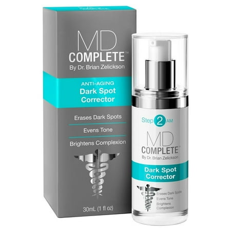 Md Complete Natural Brightness And Anti-Aging Dark Spot Corrector Even Skin Tone 1fl Oz