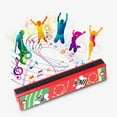 thumbnail image 2 of PVCS Harmonica Musical Instrument Wooden Cartoon Printing Double Rows 16 Holes For Kids Children Music Lover Gift for Kids, 2 of 3