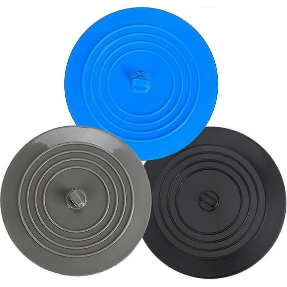 3 Pieces Silicone Sink Stopper, Universal Drain Stoppers, Kitchen Sink Stopper, Silicone Bathtub Stoppers, For Kitchen Sink, Bathroom Sink