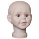 thumbnail image 3 of Children Mannequin Shop Window Decorative Head - Baby Head Model For Display Hats, Cap, Wigs, And Make-up, 3 of 4