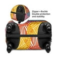 thumbnail image 4 of Daiia Colorful Wool Balls Luggage Cover, Thickened Washable Travel Luggage Covers, Elastic Unique Baggage Covers for 18-20 inch Luggage-Large, 4 of 9