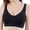 Black, variant on LIUJUNSHOP Push Up Bra for Women Seamless Wireless Front Closure Seamless Bra for Chest Reconstruction Comfortable
