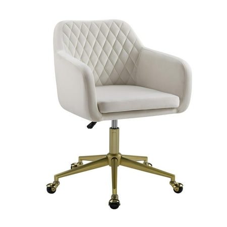linon imogen quilted office chair product