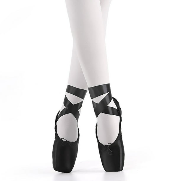 Nexete - Nexete Pointe Shoe Dance Ballet Point Slippers Ballet Flats ...