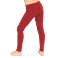 thumbnail image 4 of Stretch Is Comfort Girl's Pack of 3 Oh so Soft Footless Leggings | Child Size 4-14, 4 of 6