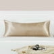 thumbnail image 1 of Fundas de almohada refrescantes de tamaño estándar para sudores nocturnos y personas que duermen calientes, juego 1 (20 x 51 pulgadas, caqui), 1 of 3