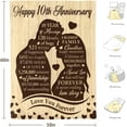 thumbnail image 6 of 10 Year Anniversary Wedding Gifts for Wife Him Couples Blanket,10th Anniversary Wedding Gifts for Him Her Couple,10 Year Anniversary Tin Gifts,10 Year Anniversary Decorations,Throw Blanket, 6 of 7