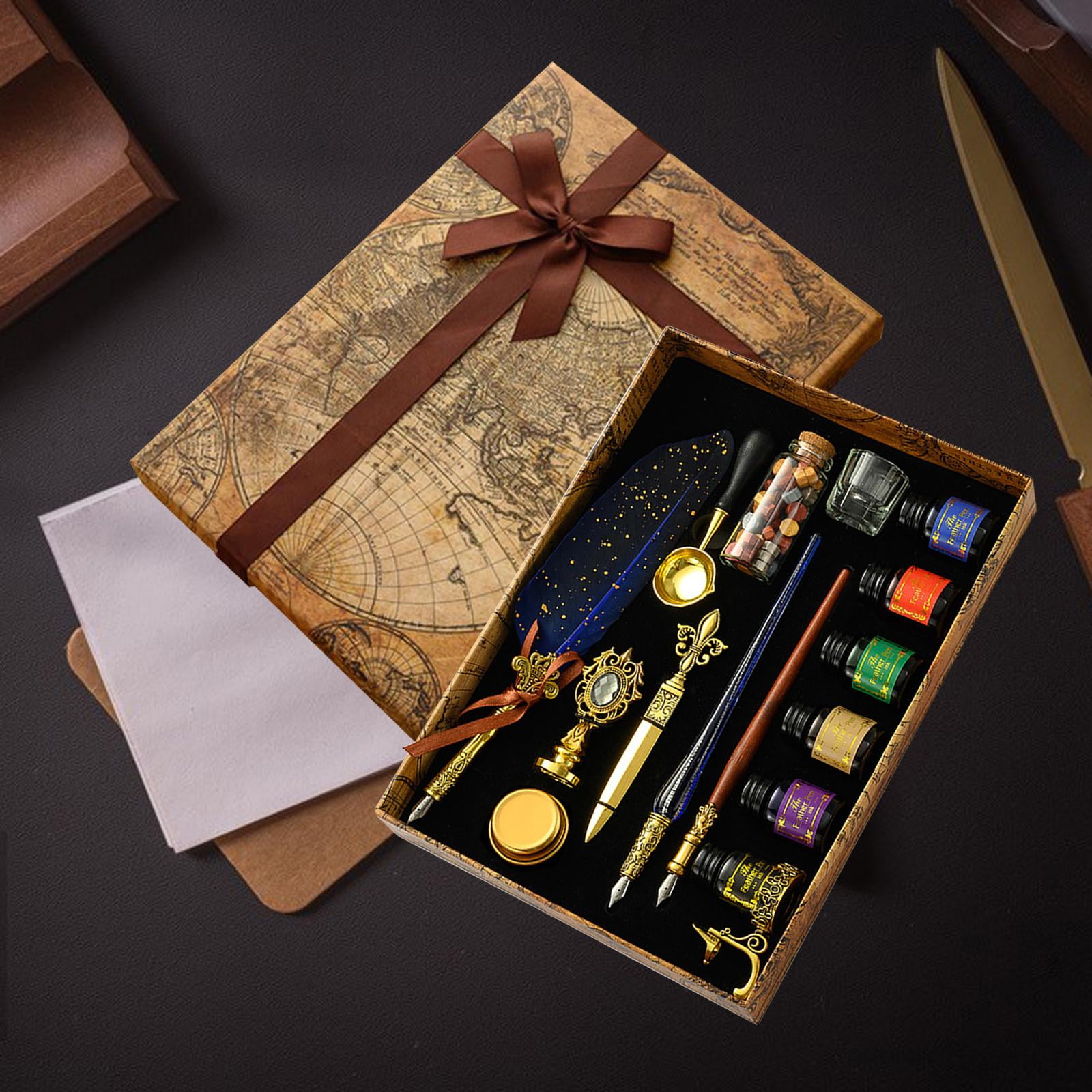 Journal & Quill Pen Gift Set - ApolloBox