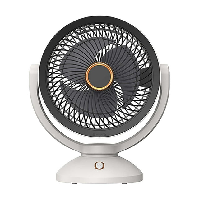 Desk Fans Small Quiet Electric Plug in New Circulating Fan Desktop with High Wind Power and Silent Desk Fan That Can Be Rotated Up and Down To Adjust the Electric Fan Small Desk Fan Quiet