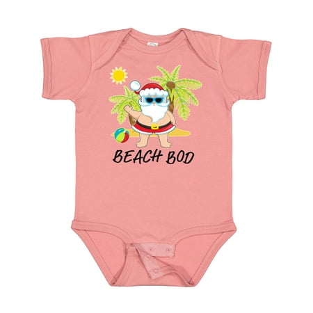 

Inktastic Beach Bod-summer Santa Gift Baby Boy or Baby Girl Bodysuit