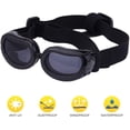 thumbnail image 3 of Gafas para perros, gafas de sol anti-UV para perros, gafas para mascotas con correas ajustables para gatos y perros pequeños - Negro, 3 of 5