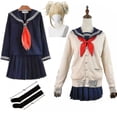 thumbnail image 3 of My Hero Academia Disfraz de Halloween Anime Boku No Hero Academia Himiko Toga Jk Uniforme Suéter Abrigo Peluca Disfraces, 3 of 3