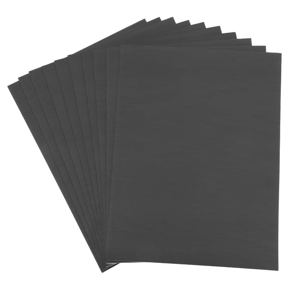 Woeilo 10 Pcs Foam Board Sponges Bubble Insulation White Poster Black