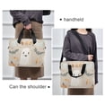 thumbnail image 6 of FORMRS 16" Laptop Bag Carrying Sleeve Case with Handle Travel Shoulder Briefcase, Halloween Ghosts, 6 of 8