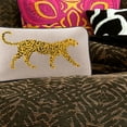 thumbnail image 2 of Rochelle Porter Design Jaguar 12in x 16in Decorative Pillow Linen, Cotton Knit with Embroidery, Adult, 2 of 5