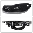 thumbnail image 2 of VIPMOTOZ Black Housing OE-Style Halogen Headlight Headlamp Assembly For 2001-2002 Saturn SC1 SC2, Driver & Passenger Side, 2 of 6
