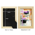 thumbnail image 4 of Seria II - Framed Print w/glass - Natural Wood, 4 of 8