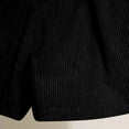thumbnail image 7 of AHTJRT Corduroy Shorts for Girls Elastic Waist Front Button Shorts with Pockets Comfort Lightweight Spring Summer Lounge Outdoor Short Pants Black 5-6 Years, 7 of 7