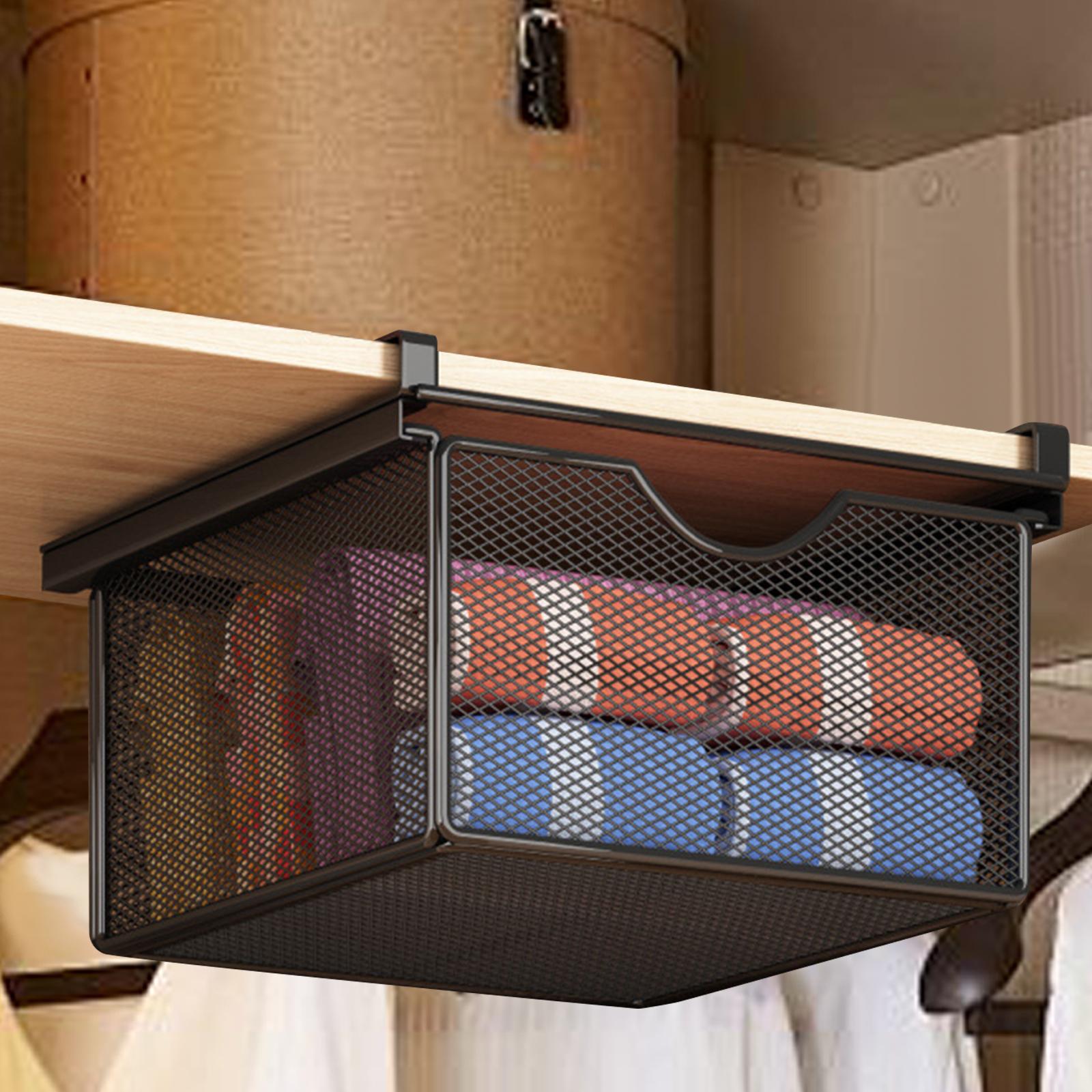ARTDIY Cesta de almacenaje debajo cama multifuncional con ruedas423x626x158mm