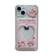 thumbnail image 1 of Funda transparente con patrón de Hello Kitty para iPhone, carcasa suave de TPU con ranura para tarjeta y soporte de bolsillo para modelos 7, 8, 14 Plus, 13, 12, 11 Pro Max, X, XR, XS Max Fivean unisex, 1 of 2