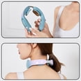 thumbnail image 4 of RV Instrumento eléctrico de masaje de cuello, masajeador portátil de columna Cervical, Protector de hombro y cuello, masajeador de pulso de compresión caliente para cuello Rojo Verde, 4 of 5