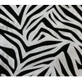 thumbnail image 2 of Your Chair Covers - 10 Pack Damask Zebra Taffeta Sashes White and Black, 2 of 2