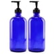 thumbnail image 1 of Pack de 2 Botellas de plástico Azul Cobalto con Jabón Líquido Recargable, 500 ML Fokelyi HQ-137, 1 of 1