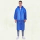 thumbnail image 4 of Poncho impermeable reutilizable de EVA azul oscuro para exteriores, moderno, con capucha y mangas, para adultos, hombres y mujeres., 4 of 8