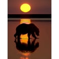 thumbnail image 2 of PHBurchett 25x32 Black Ornate Wood Framed with Double Matting Museum Art Print Titled - Bears at Play I, 2 of 4