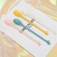 thumbnail image 2 of ENJOYW 4Pcs Long Spoon Bright Heat-resistant European Style Dessert Spoon Milkshake Spoon for Kitchen Long Spoon, 2 of 7