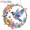 STYLE 2, variant on FYJUCPA Flower Hanging Diamond Art Kits for Adults Pendant Suncatcher, Special Shaped Crystal DIY Pearl Diamond Kit, Gift for Mother Spring Summer Window Wreath Decor