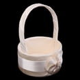 thumbnail image 4 of Cesta de flores Zulema 2 Piezas Moda Elegante Nupcial Color Champagne, 4 of 8