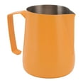 thumbnail image 2 of Milk Pitcher Cup, 304 Stainless Steel One Piece Design Fashionable Pattern Food Grade Coffee Steaming Pitcher Eagle   For Coffee Shop Orange, 2 of 8