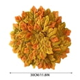 thumbnail image 3 of Maple Leaf Placemat, Autumn Artificial Leaves Decoration for Home, Thanksgiving Halloween Centerpieces for Tables Decoration (1Pc), 3 of 8