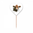 thumbnail image 1 of Damage Animal Paper Cattle Toothpick Flags Heart Lable Cupcake Picks, 1 of 3