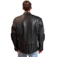 thumbnail image 2 of Classyak Men's Fashion Biker Real Leather Side Laces Design Jacket, 2 of 2