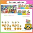 thumbnail image 2 of SpongeBob SquarePants Party Supplies Honeycomb Centerpieces Table Toppers Backdrop Decorations for Birthday, 2 of 6