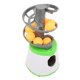 thumbnail image 3 of Entrenador de tenis de mesa portátil ABS, lanzador automático de pelotas de ping pong, máquina de entrenamiento, juguete de entretenimiento para niños, 3 of 15