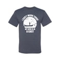 thumbnail image 2 of Wild Bobby,I Can't Work Today My Arm is in Cast, Father's Day, Men Graphic Tees, Vintage Heather Blue, 5XL, 2 of 3