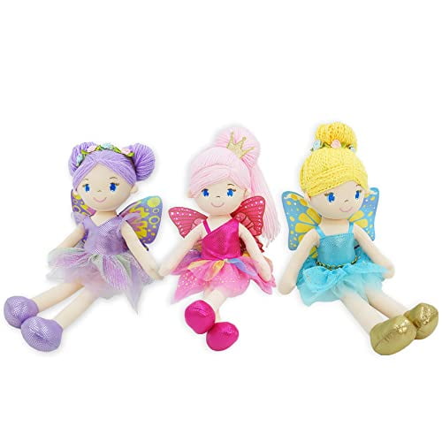 June Garden 16 Enchanted Garden 3 Fairy Dolls Package- Best Value