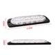 thumbnail image 4 of 12 luces estroboscópicas intermitentes de montaje en superficie ultradelgadas de 12 LED para camión, automóvil, vehículo, mini parrilla LED, cabezal de luz, baliza de emergencia, luces de ad, 4 of 5