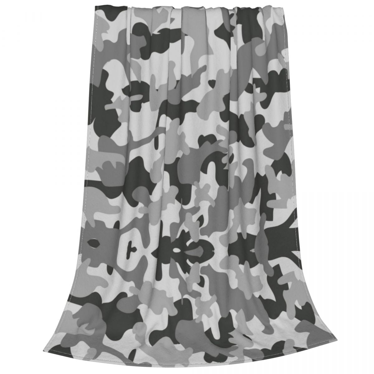 Army Camouflage Camo Zebra Leopard Tiger Print Blankets Animal Skin Texture Plush Novelty Soft