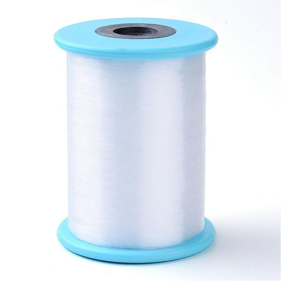 Fishing Thread Nylon Wire White 0.45mm about 1148.29 yards(1050m)/roll